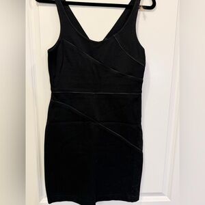 Theory Black Asymmetrical Dress - good condition, well cared for!